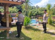 Polres Lombok Tengah Tingkatkan Keamanan Objek Wisata, Bhabinkamtibmas Laksanakan Pengamanan di Kolam Renang Tibu Lemu