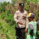 Bhabinkamtibmas Desa Labuapi Optimalkan Lahan Pekarangan
