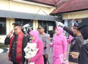 kapolres ksb melepas purna tugas kompol M. santoso