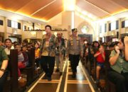 Sapa Jemaat Gereja St. Yoseph, Kapolda Sumsel Ajak Gotong Royong Jaga Kamtibmas Bumi Sriwijaya