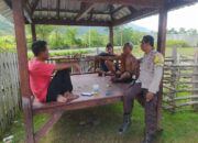 INTENSIFKAN SAMBANG WARGA,BHABINKAMTIBMAS POLSEK PAJO PERKUAT KAMTIBMAS DI DESA RANGGO