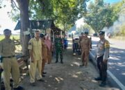 Kawal Kunjungan Wakil Bupati di Lapak Jagung Rhee, Personel Polsek Rhee Intensifkan Imbauan Kamtibmas