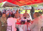 Wakapolres Bima Kabupaten Hadiri Kegiatan Masak Akbar Yang di Selenggarakan Oleh Kodim 1608/Bima