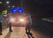 Jaga Kamtibmas, Polsek Gerung Patroli di Jalur Bypass BIL