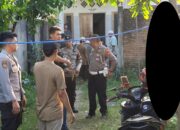Polisi Olah TKP Jenazah Tergantung di Desa Banyumulek Kediri