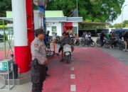 Pastikan Distribusi BBM Lancar, Polsek Labuapi Pantau Langsung Stok dan Antrean di Sejumlah SPBU