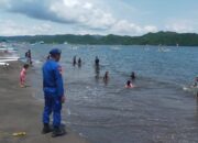 Pantai Cemara Lembar Kondusif, Satpolairud Polres Lombok Barat Intensifkan Patroli Dialogis dan Edukasi Warga