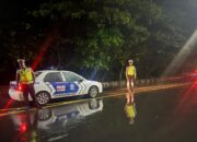 Cegah Balap Liar dan Kriminalitas, Polisi Perketat Penjagaan di Jalan Imam Bonjol Malam Ini