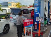 Pastikan Stok BBM Aman, Personel Polsek Labuapi Pantau Langsung Distribusi di Lapangan
