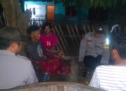 Melalui Patroli Dialogis Malam Hari Polsek Sanggar Cegah Potensi Guankamtibmas dan Imbau Warga Ja