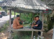 Bhabinkamtibmas Desa Batu Jangkih Perkuat Sinergi Kamtibmas Melalui DDS dan Silaturahmi dengan Kepala Desa