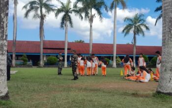 Wasbang Koramil 1606-05 Bangun Karakter Siswa SMP