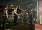 Cegah Kriminalitas 3C, Polisi di Lombok Barat Masuk ke Pemukiman Warga Pantau Lokasi Kandang Kumpul