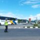 Sat Lantas Polres Lombok Barat Kawal Rombongan Haji