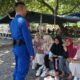Polairud Polres Lombok Barat Amankan Pantai Senggigi