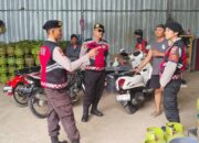 Cegah Kelangkaan Gas Melon, Sat Samapta Polres Lombok Barat Pantau Langsung Pangkalan LPG