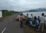 Patroli Cipkon Sore Hari, Polsek Soromandi Cegah Potensi Kriminalitas dan Imbau Warga Jaga Stabilitas Kamtibmas