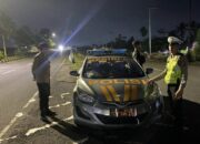 Cegah Balap Liar dan 3C, Polsek Kediri Siaga Melalui Patroli KRYD Blue Light di Jam Rawan