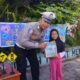Program Polsanak Sat Lantas Polres Lombok Barat Sasar Pelajar