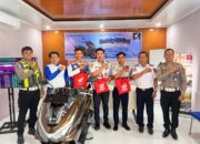 SAT LANTAS POLRES LOMBOK UTARA TURUN KE DISHUB, KUATKAN BUDAYA SAFETY RIDING