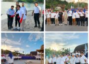 Dukung Kebersihan Kawasan Pantai, Polda NTB Ikut Serta Gerakan Bersih Pantai dan GPM di Sengginggi