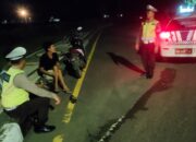 Antisipasi Kriminalitas Malam, Polisi Sisir Bypass BIL Lombok Barat