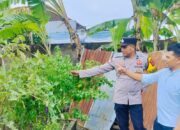 Wujudkan Ketahanan Pangan Nasional, Polisi di Labuapi Jemput Bola Motivasi Masyarakat Tanam Komoditas Hortikultura di Desa