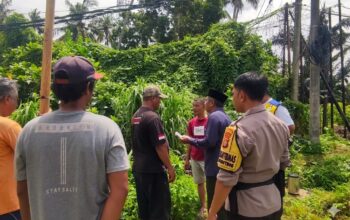 Bhabinkamtibmas Lombok Barat Edukasi Warga Soal Ketahanan Pangan
