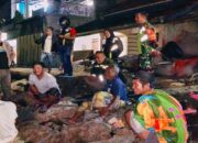 Babinsa dan Warga Perkuat Kewaspadaan Ancaman Gelombang