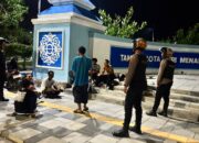 Patroli Presisi Polres Lombok Barat Amankan Kawasan Gerung