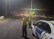 Satlantas Polres Lombok Barat Razia Jalur Rawan Balap Liar