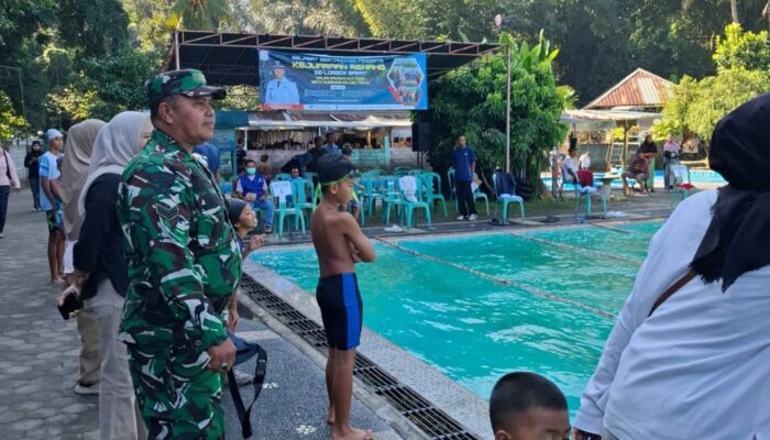 Lomba Renang Antar Pelajar Meriahkan HUT Ke-132 Desa