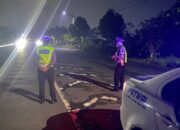 Satlantas Polres Lombok Barat Amankan Jalur Bypass BIL 2