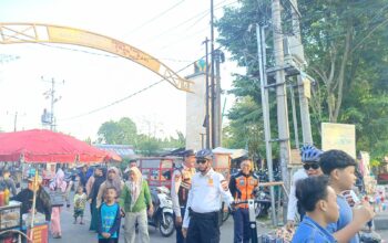 Ditpamobvit Polda NTB Intensifkan Patroli di Car Free Day Udayana, Jaga Kenyamanan Ribuan Pengunjung