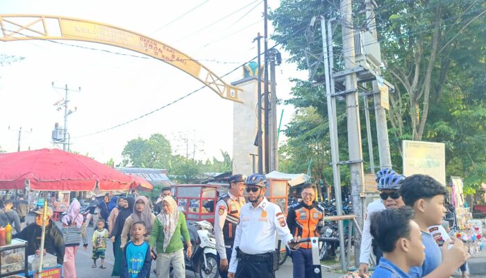 Ditpamobvit Polda NTB Intensifkan Patroli di Car Free Day Udayana, Jaga Kenyamanan Ribuan Pengunjung