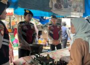 Patroli Kota Presisi Sambangi Pasar Mandalika Bertais, Polda NTB Perkuat Pencegahan Gangguan Kamtibmas