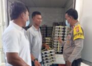 Monitoring SPPG, Bhabinkamtibmas Polsek Bolo Polres Bima Kabupaten Dukung Program MBG Bagi Pelajar