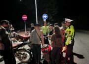 Polres Bima Kabupaten Gelar Patroli Strong Point Rinjani Presisi Skala Besar, Amankan 3 Bilah Parang dan 3 SPM Berknalpot Brong