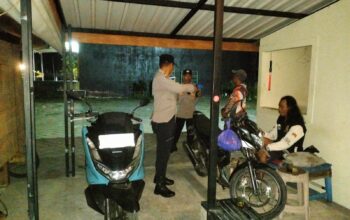 Antisipasi Kriminalitas 3C, Polsek Batulayar Patroli Dini Hari