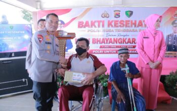 Polda NTB Gelar Bakti Sosial dan Bakti Kesehatan untuk Masyarakat Sambut Hari Bhayangkara ke-80