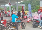 Antisipasi Kelangkaan BBM, Polres Lombok Barat Gelar Patroli di SPBU