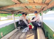 Jaga Keamanan di Jalur Laut, Satpolairud Polres Bima Kabupaten Pertebal Patroli Rutin Perairan