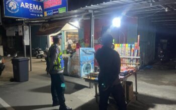 *23.00 Wita, Tanjung Sepi Tapi Dijaga: Polsek Tanjung Patroli Malam Harkamtibmas*