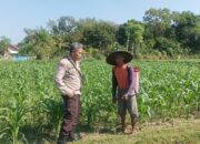 Bhabinkamtibmas Lombok Barat Edukasi Warga Manfaatkan Lahan Kosong