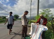 Perkuat Ketahanan Pangan Nasional, Bhabinkamtibmas Polsek Gerung Edukasi Warga Batu Goleng
