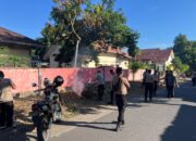Kapolsek Bayan dan Camat Bayan Pimpin Gotong Royong Sambut HUT Kabupaten Lombok Utara dan Event Color Fun Run