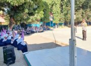 “Police go to school” Bhabinkamtibmas Polsek Woha Jadi Pemateri Sosialisasi Pencegahan Kenakalan Remaja di SMPN I Woha