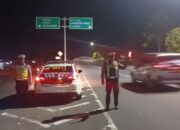 Patroli Blue Light Satlantas Lombok Barat Amankan Jalur Wisata Senggigi dan Bypass BIL 2