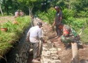 Pendampingan Babinsa Percepat Pembangunan Irigasi Penopang Ketahanan Pangan