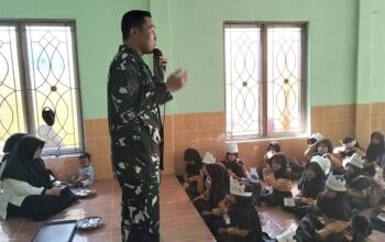 Cegah Bullying, Babinsa Langko Bekali Siswa Wawasan Kebangsaan